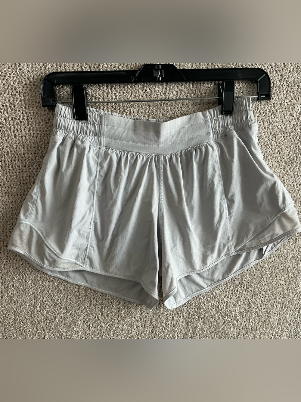 lululemon athletica Light Gray Women's Athletic Shorts